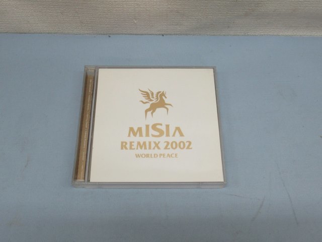 2枚組★MISIA REMIX 2002 WORLD PEACE CD 全13曲入り ミーシャ ケース/カード付 USED 87949①★！！_画像1