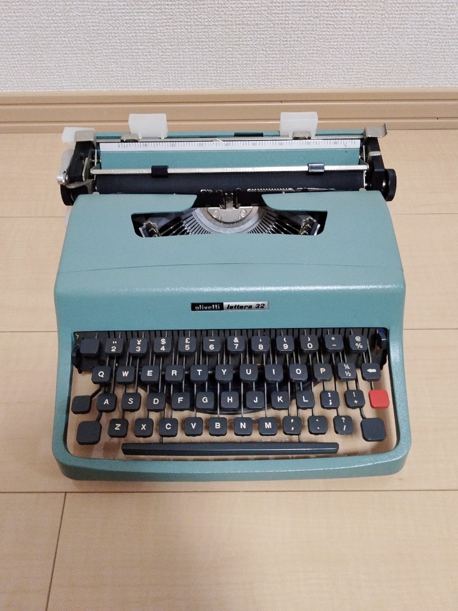 美品　GUCCI グッチ オールドグッチ タイプライター ケースolivetti Lettera32 本体 オリベッティ レッテラ32 未確認_画像2