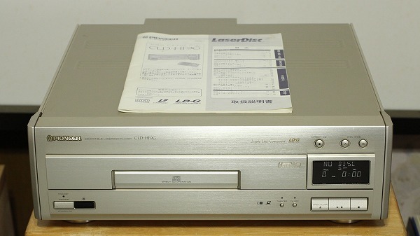 PIONEER CLD-HF9G CD/LD両面再生高級機 取説付 徹底メンテナンス整備品 動作保証 132_画像1