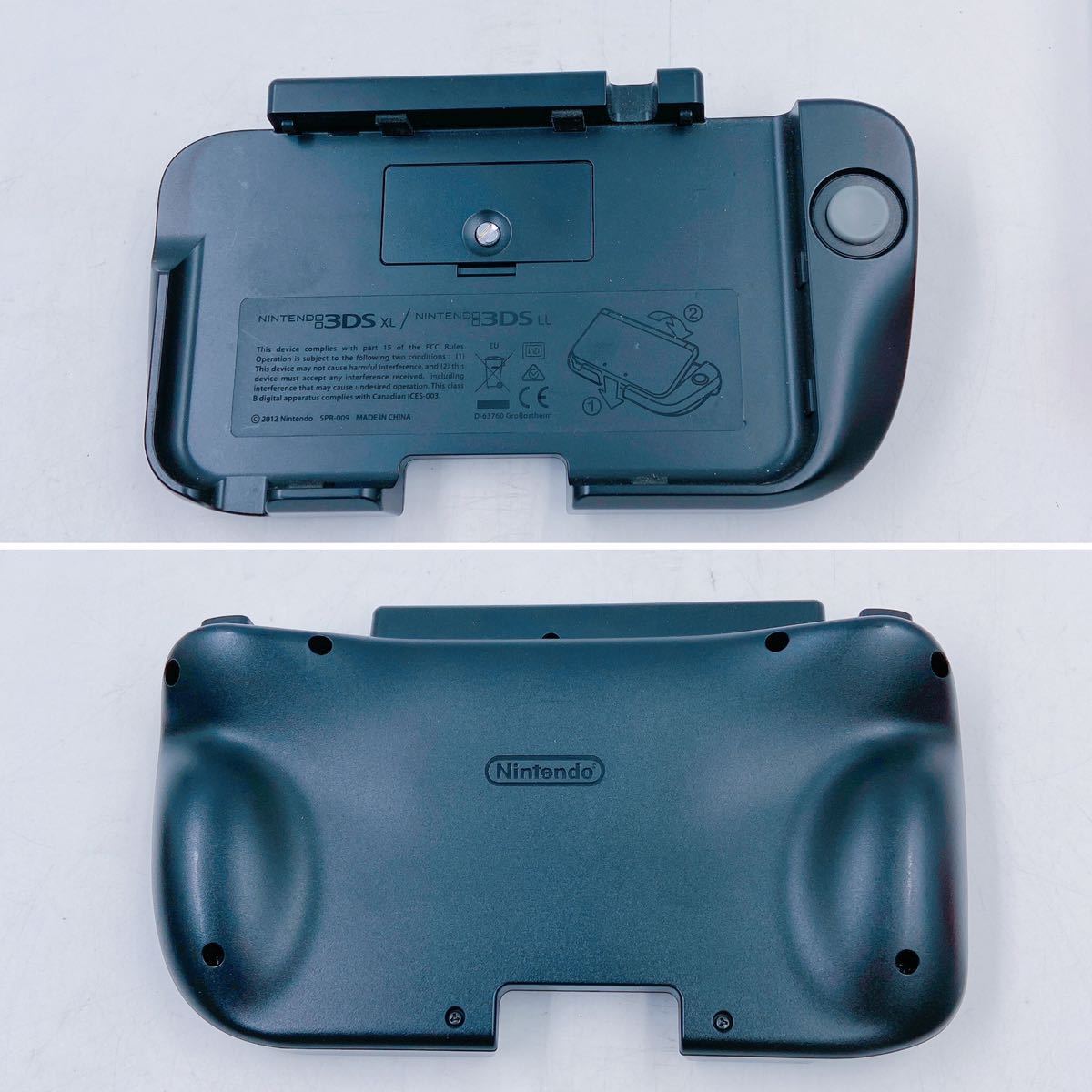 11D14 Nintendo 任天堂 ニンテンドー 3DS LL SPR-001 本体 ゲーム 拡張スライドパッド SPR-009 2点セット_画像6