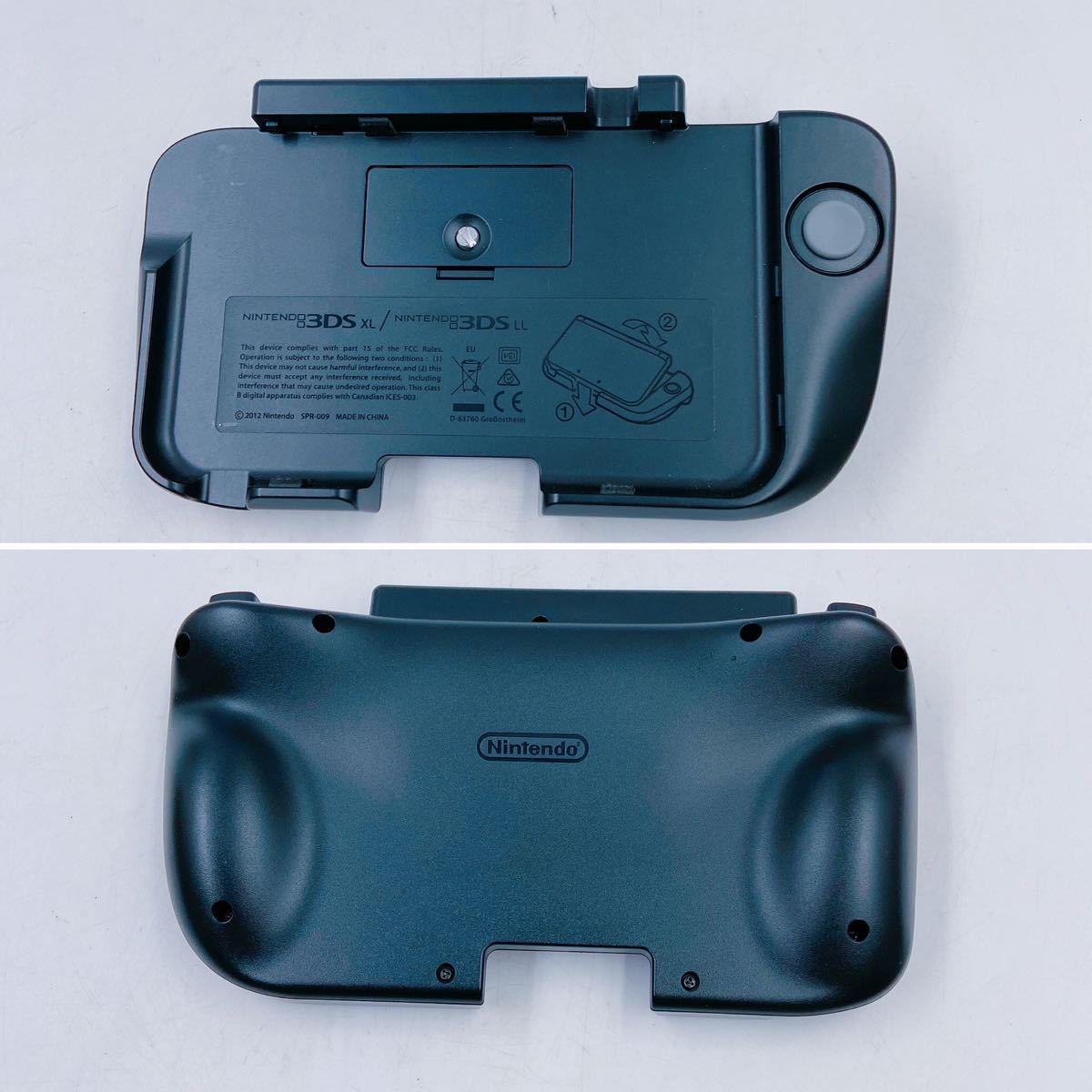 11D13 Nintendo 任天堂 ニンテンドー 3DS LL SPR-001 本体 ゲーム 拡張スライドパッド SPR-009 2点セット 取説付 _画像7