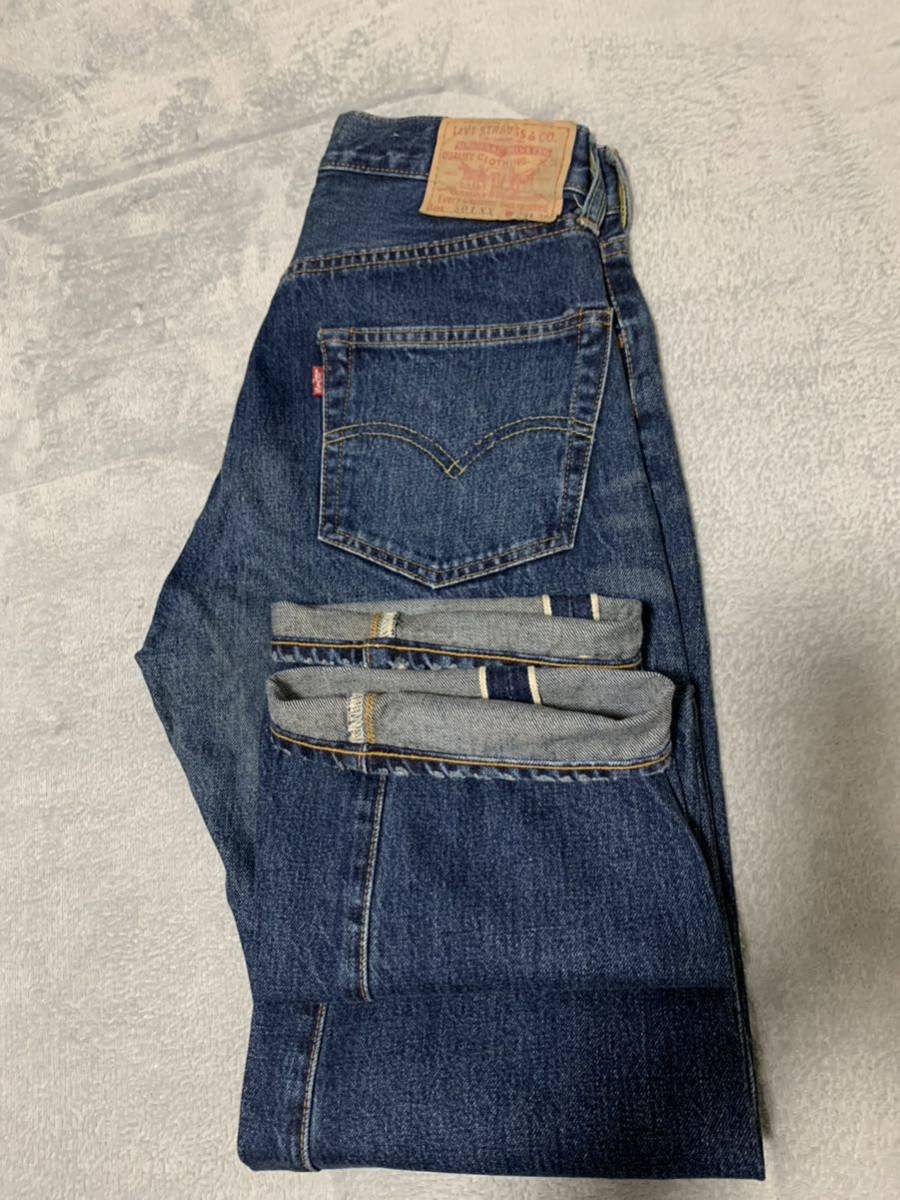 Levis 551zxx 90年代 BIG E バレンシア 米国製 USA 赤耳 middle vintage W30 L36_画像10