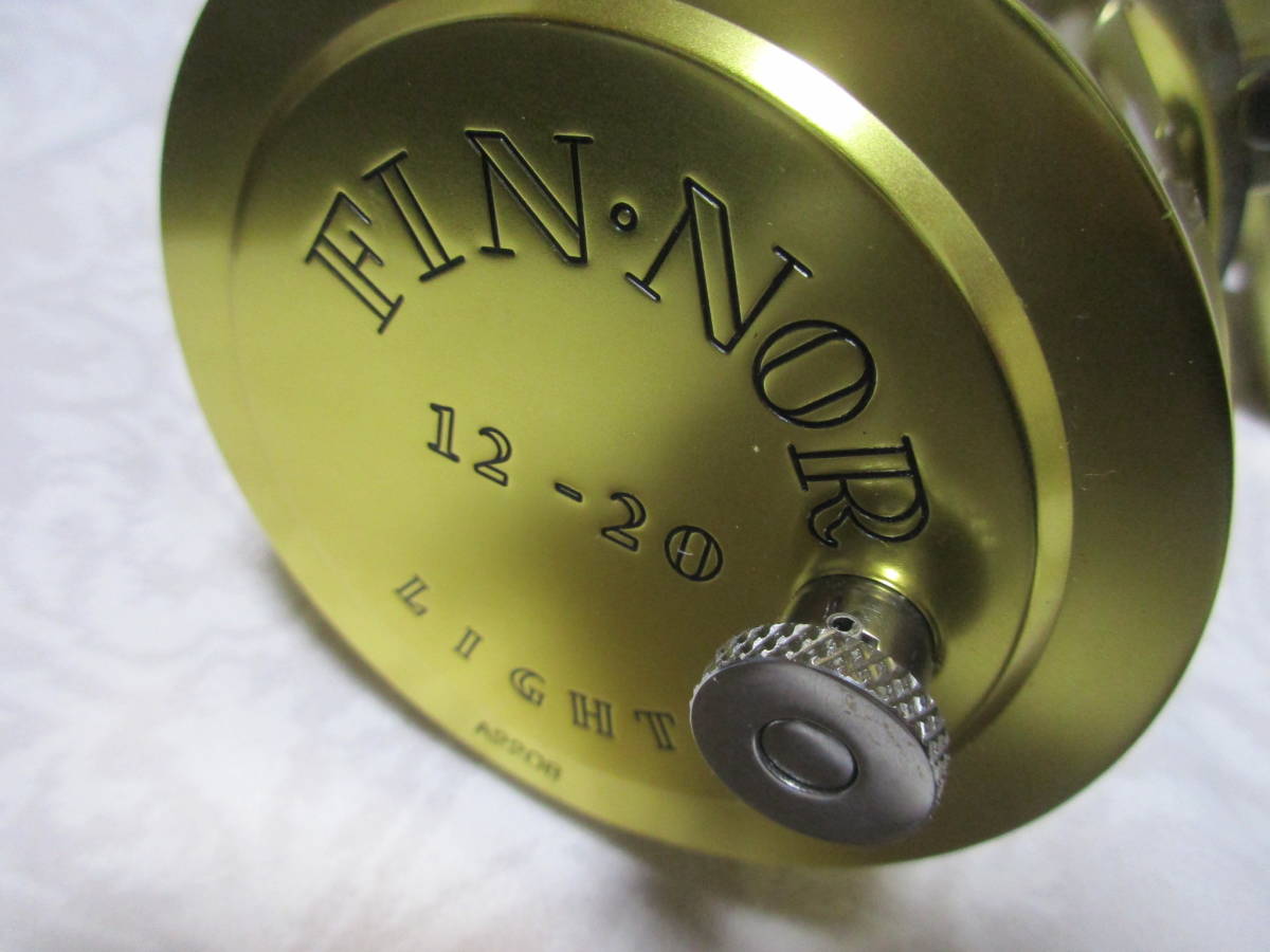 中古超美品・FINNOR　12-20　LIGHT　検索）フィンノール12-20ライト、ライト泳がせ、ブリ、ヒラマサ、カンパチ_画像4