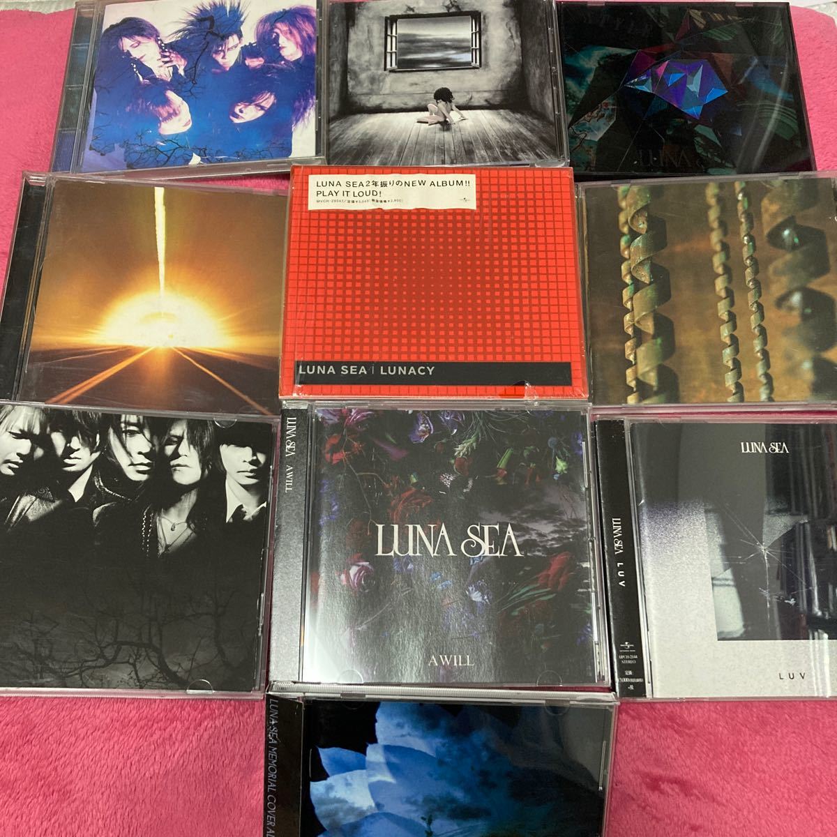 LUNA SEA CD アルバム ・ベスト　10枚セット_画像1