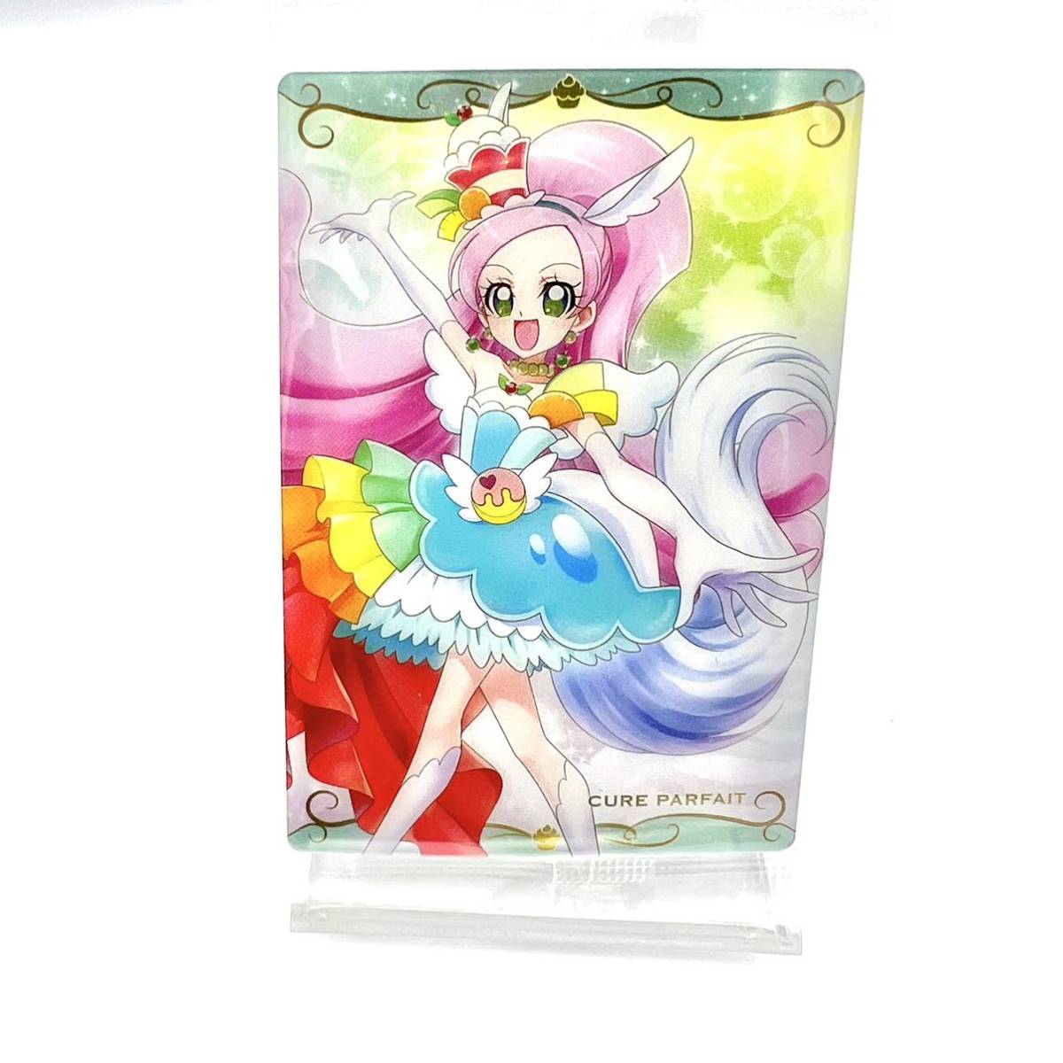 未使用 未開封 食玩 プリキュア カード ウエハース 第3弾 R No.14 キュアパルフェ キラキラ プリキュア アラモード キラ星シエルcure
