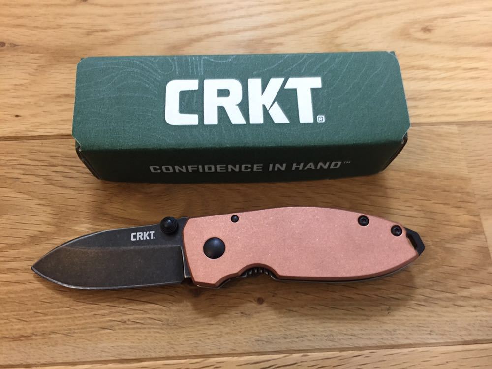 抗菌 銅製 CRKT burnley design SQUID copper limited edition 抗菌 銅製 CRKT burnley design SQUID copper limited edition