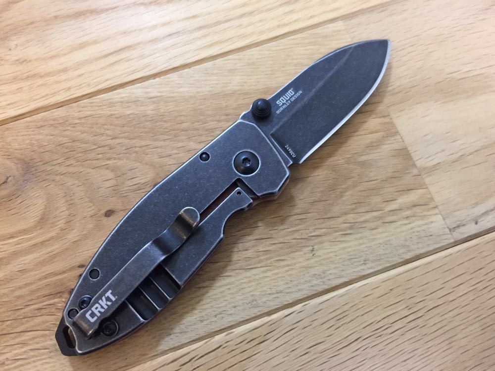 抗菌 銅製 CRKT burnley design SQUID copper limited edition 抗菌 銅製 CRKT burnley design SQUID copper limited edition