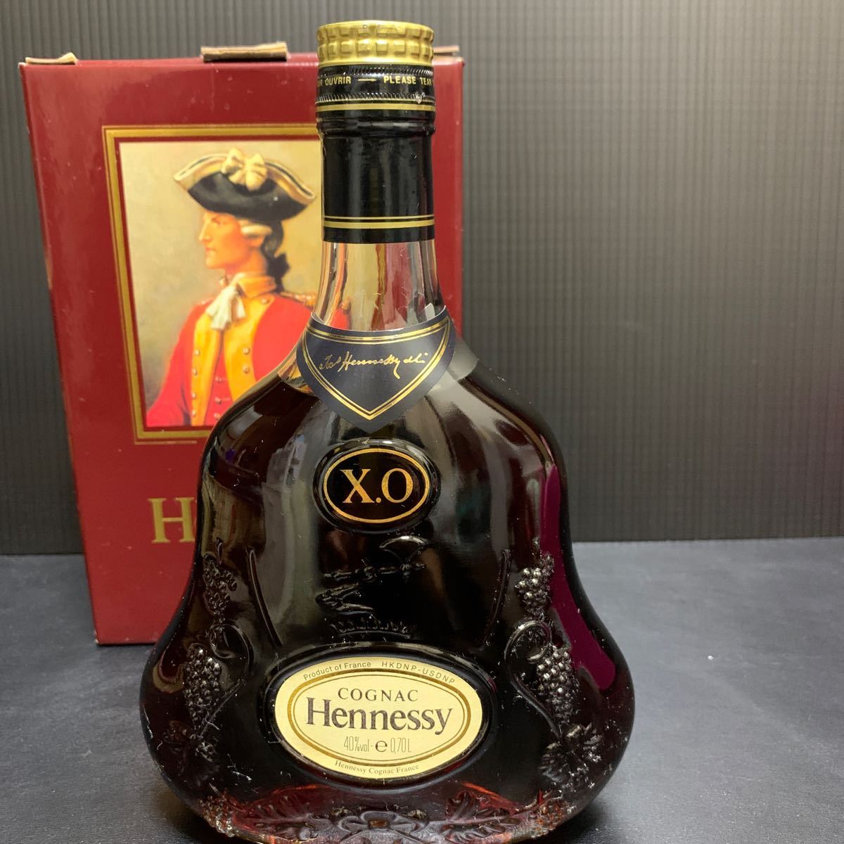 Hennessy（ヘネシー）XO 金キャップ クリアボトル 40％ 700ml 