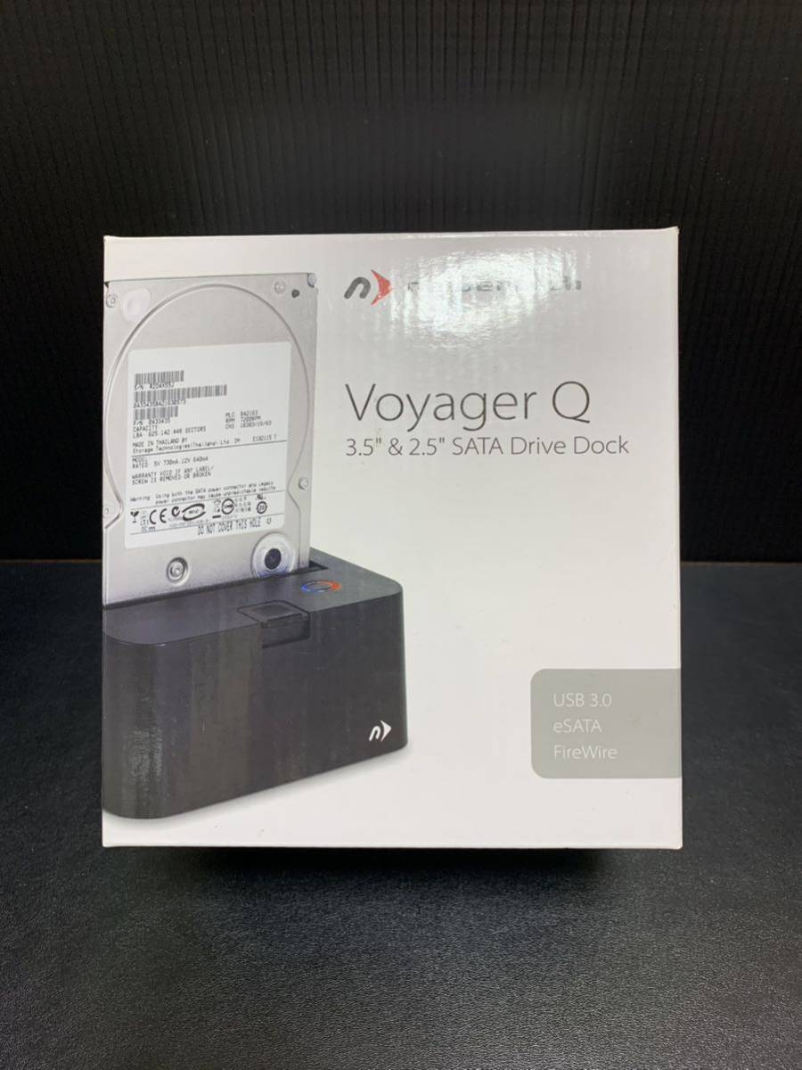 NewerTech Voyager Q 2.5/3.5インチ SATAドライブドック USB 3.0 裸族のお立ち台 FireWire 800/400 & USB3 美品　_画像2