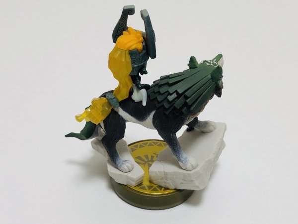 M5002 ●中古 美品 即決●amiibo ウルフリンク 狼 (アミーボ ゼルダの伝説) ●The Legend of Zelda / Wolf Link_画像6