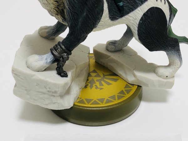 M5002 ●中古 美品 即決●amiibo ウルフリンク 狼 (アミーボ ゼルダの伝説) ●The Legend of Zelda / Wolf Link_画像3