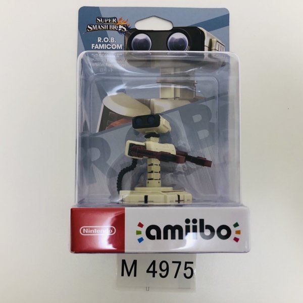 M4975 ●新品 未開封 即決●amiibo ロボット (アミーボ 大乱闘スマッシュブラザーズ ロボ●Super Smash Bros / Robot / R.O.B / FAMICOM_画像1