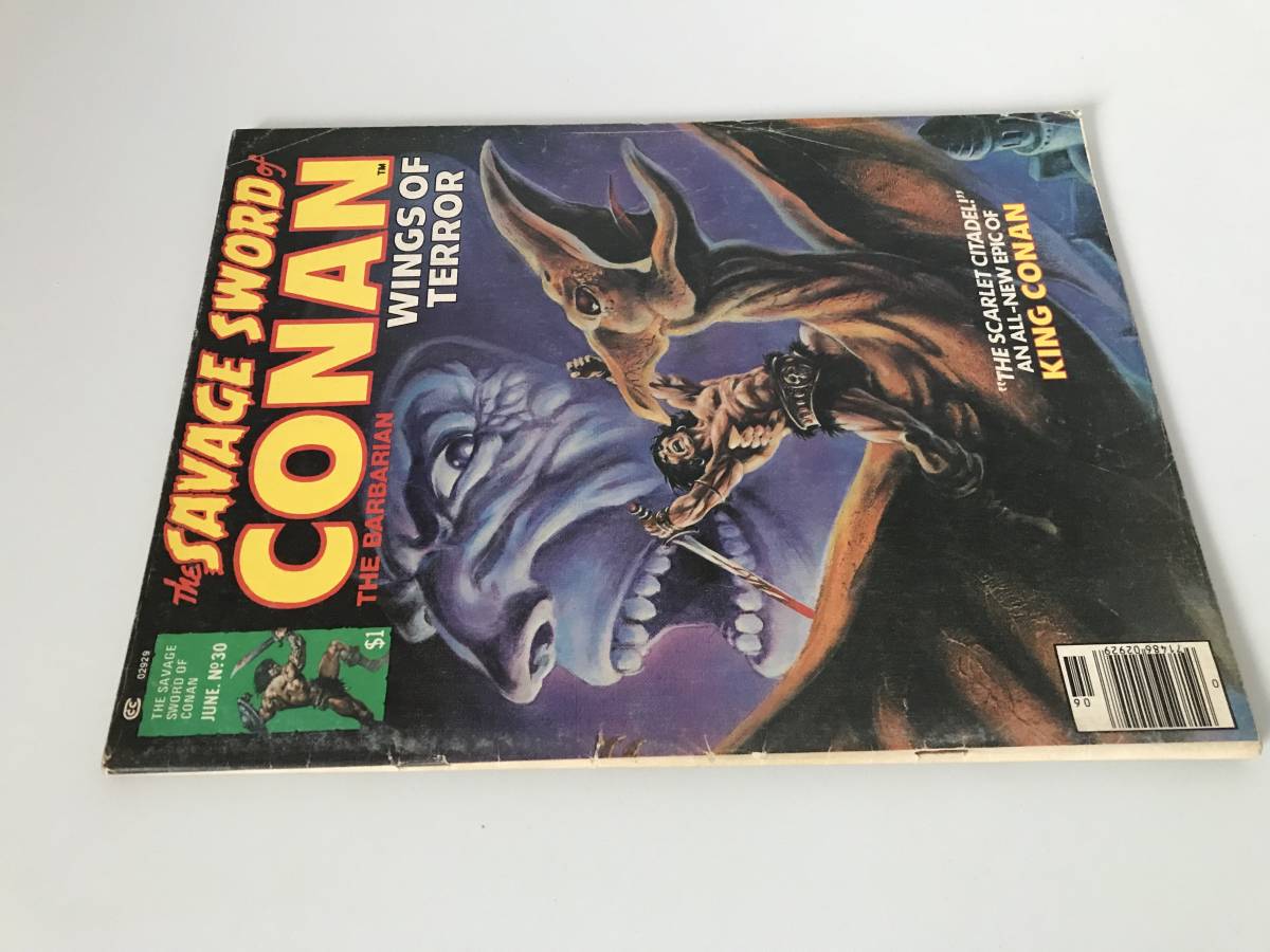 The Savage Sword of Conan the Barbarian 【コナン】(マーベル コミックス) Marvel Comics Vol. 1 No. 30 JUNE 1978年 英語版 _画像7