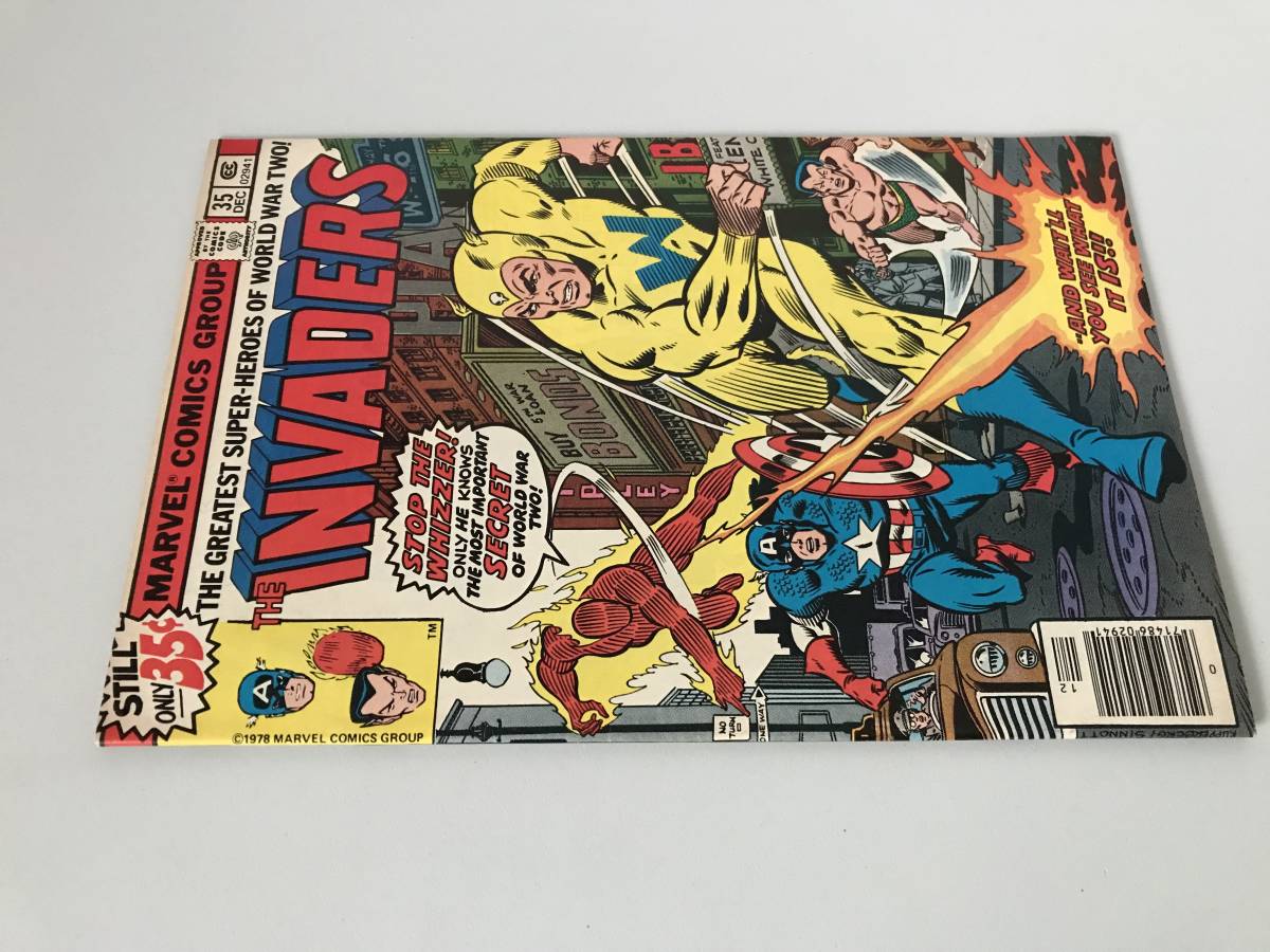 THE INVADERS/インベーダー (マーベル コミックス) Marvel Comics 1978年 英語版 #35 綺麗_画像6