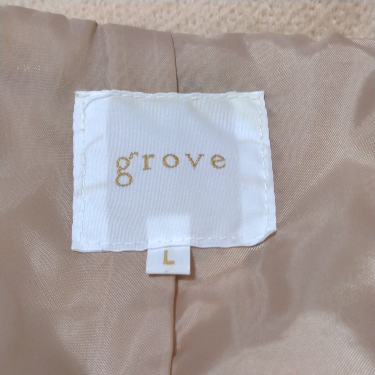 grove コート　レディースファッション　