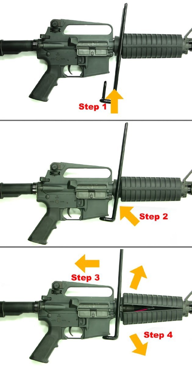 TOOL-04　GUARDER AR-15ハンドガードリムーブツール 各社M4用_画像2