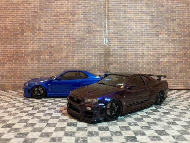 超歓迎された】 1/24 カスタム仕様 Z-tune ニスモ GT-R R34