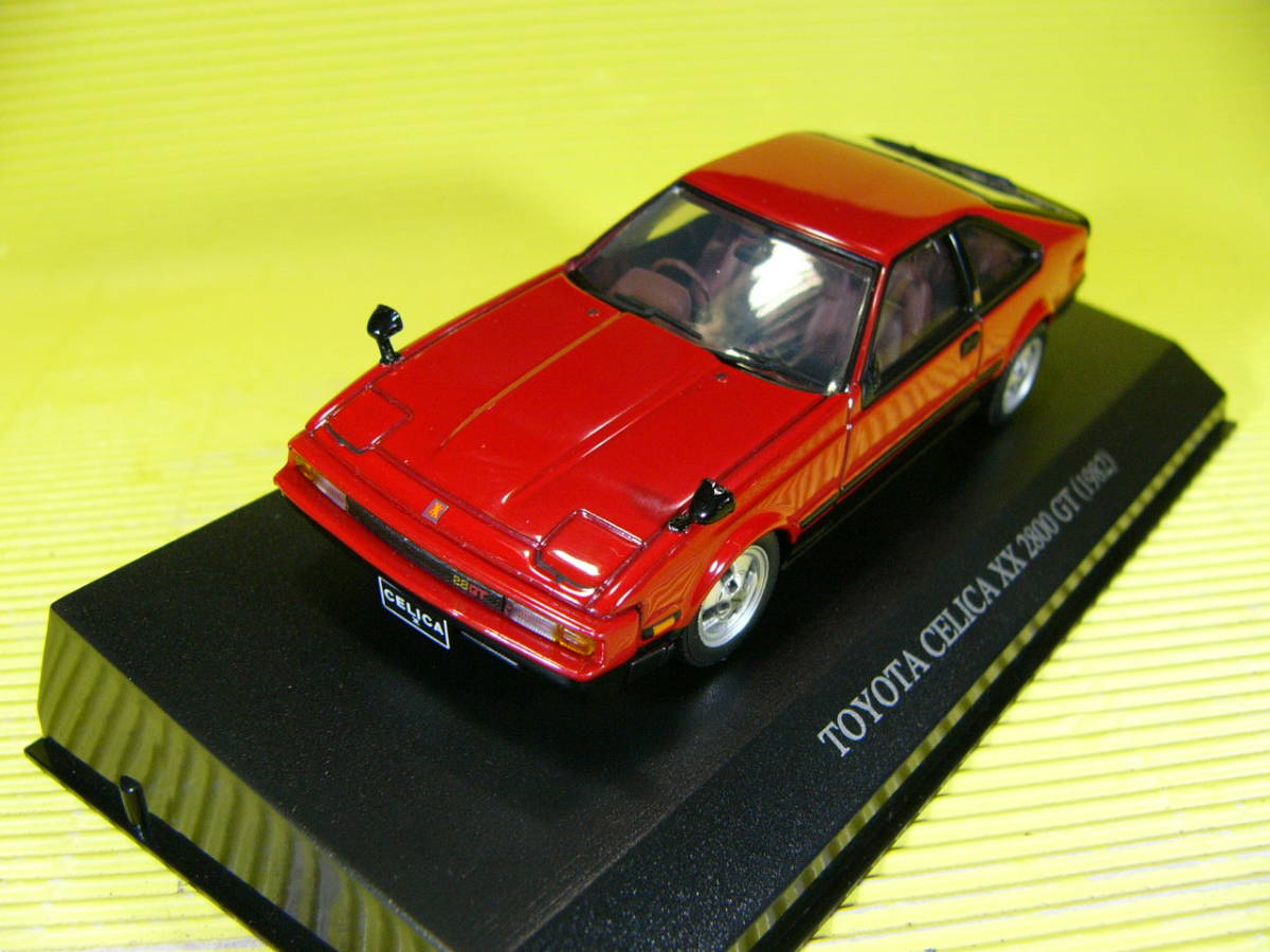 DISM 1/43 トヨタ セリカ XX 2800 GT (MA-61) 1982 前期 赤 (最安送料レタパ520円)_画像2