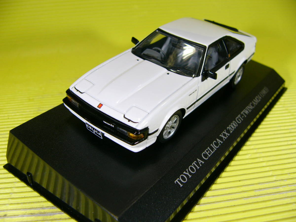 DISM 1/43 トヨタ セリカ XX 2000 GT ツインカム 24 (GA-61) 1983 後期 白 (最安送料レタパ520円)_画像2