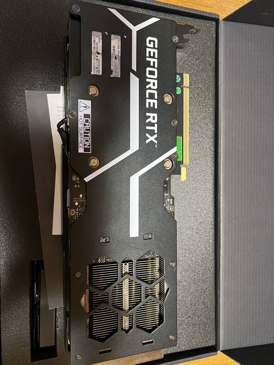 GALAKURO GAMING GeForce RTX 3080 10GB　ジャンク 起動可_画像3