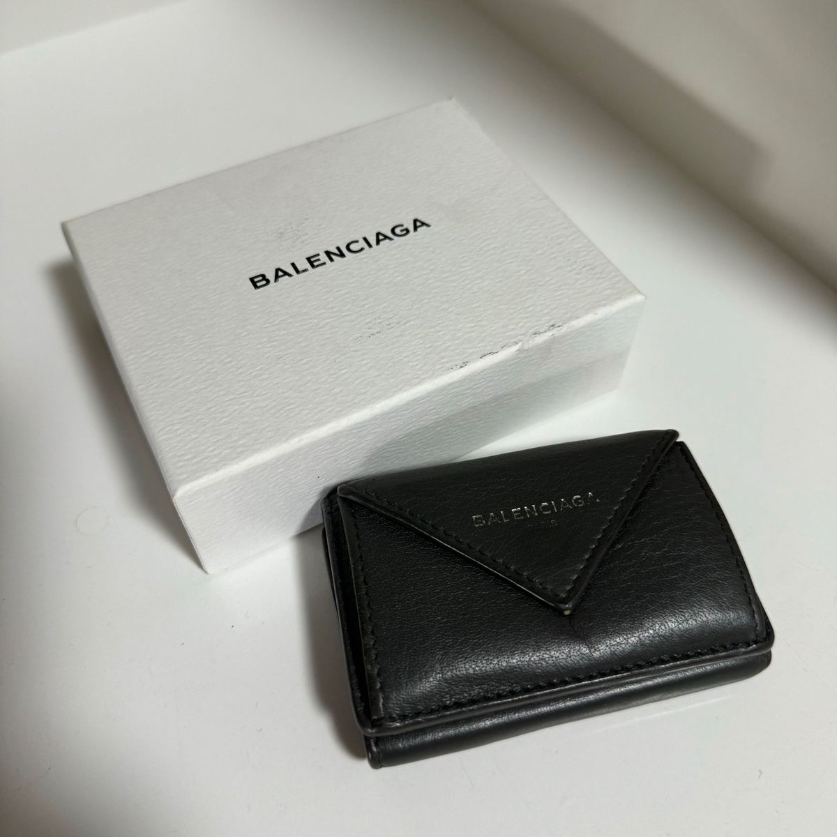 BALENCIAGA バレンシアガ ペーパー ミニウォレット ミニ財布 BALENCIAGA バレンシアガ ペーパー ミニウォレット ミニ財布
