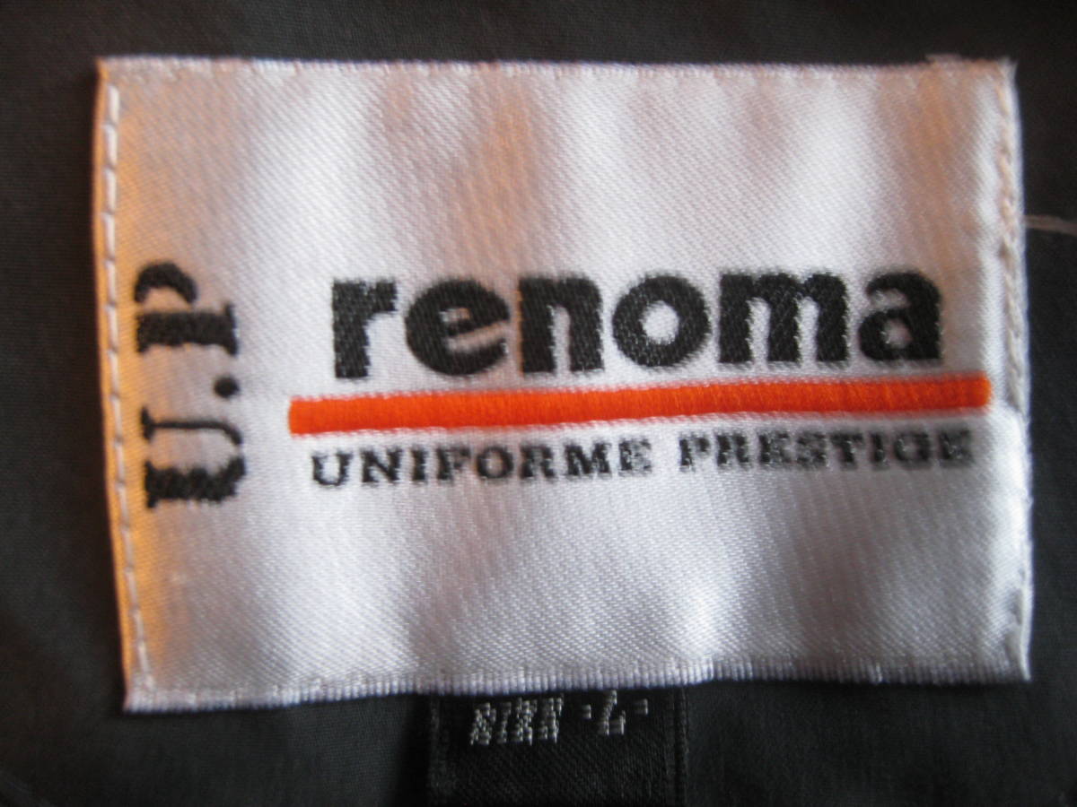 美品！ renoma レノマ メンズ コート ブラック 黒 着丈80㎝ Lサイズ_画像7