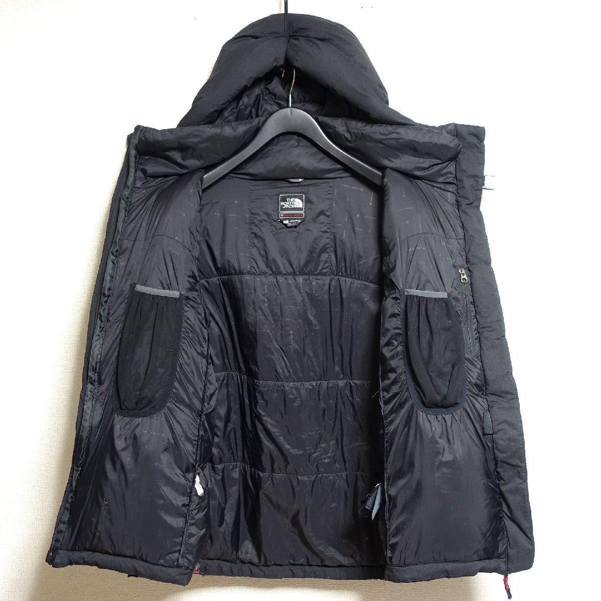 THE NORTH FACE ノースフェイス サミットシリーズ ヒマラヤン パーカ ダウンジャケット 800FP メンズ Sサイズ 正規品 ブラック Z1111_画像3