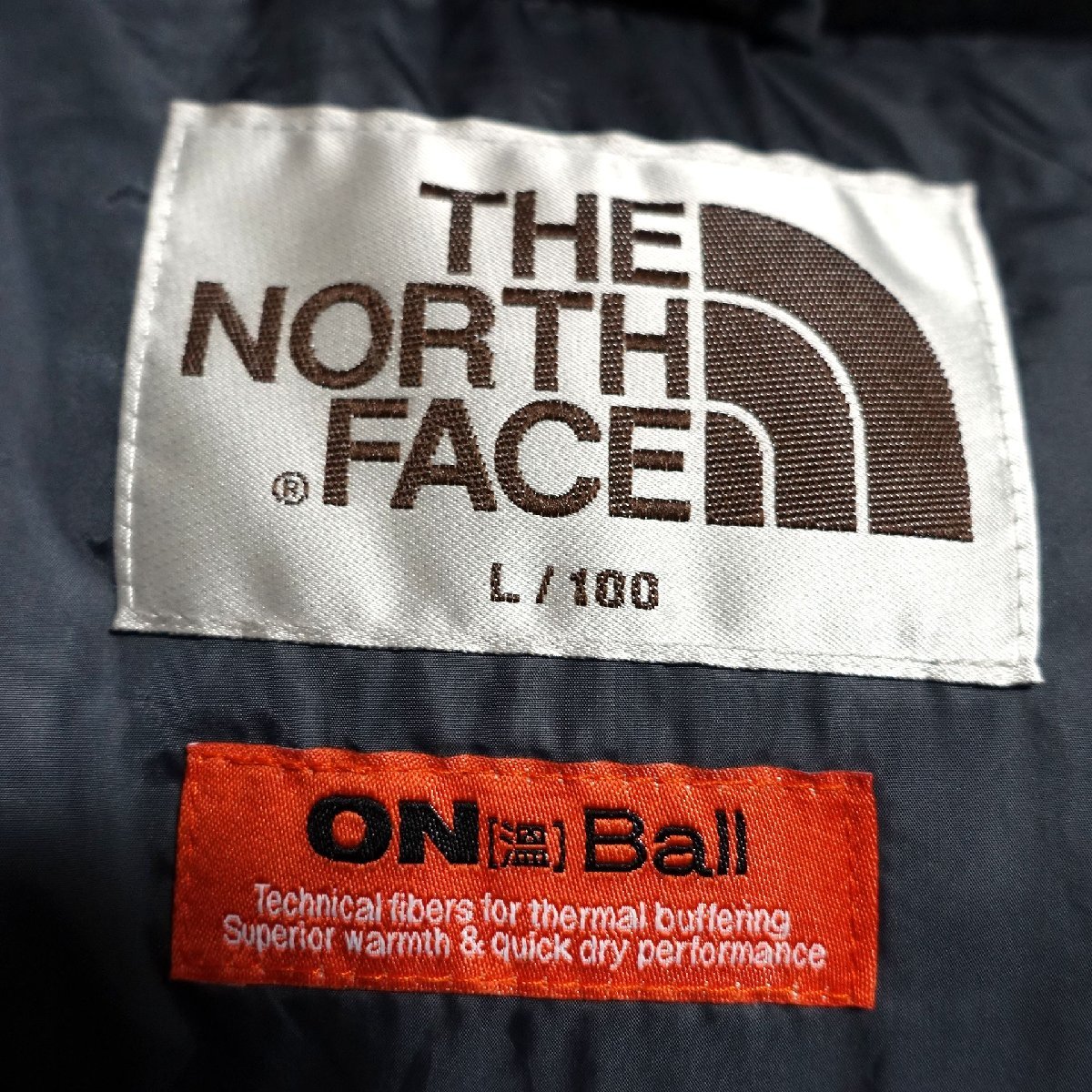 THE NORTH FACE ノースフェイス ON Ball 温ボール 中綿ジャケット メンズ Lサイズ 正規品 グレー Z1121_画像6