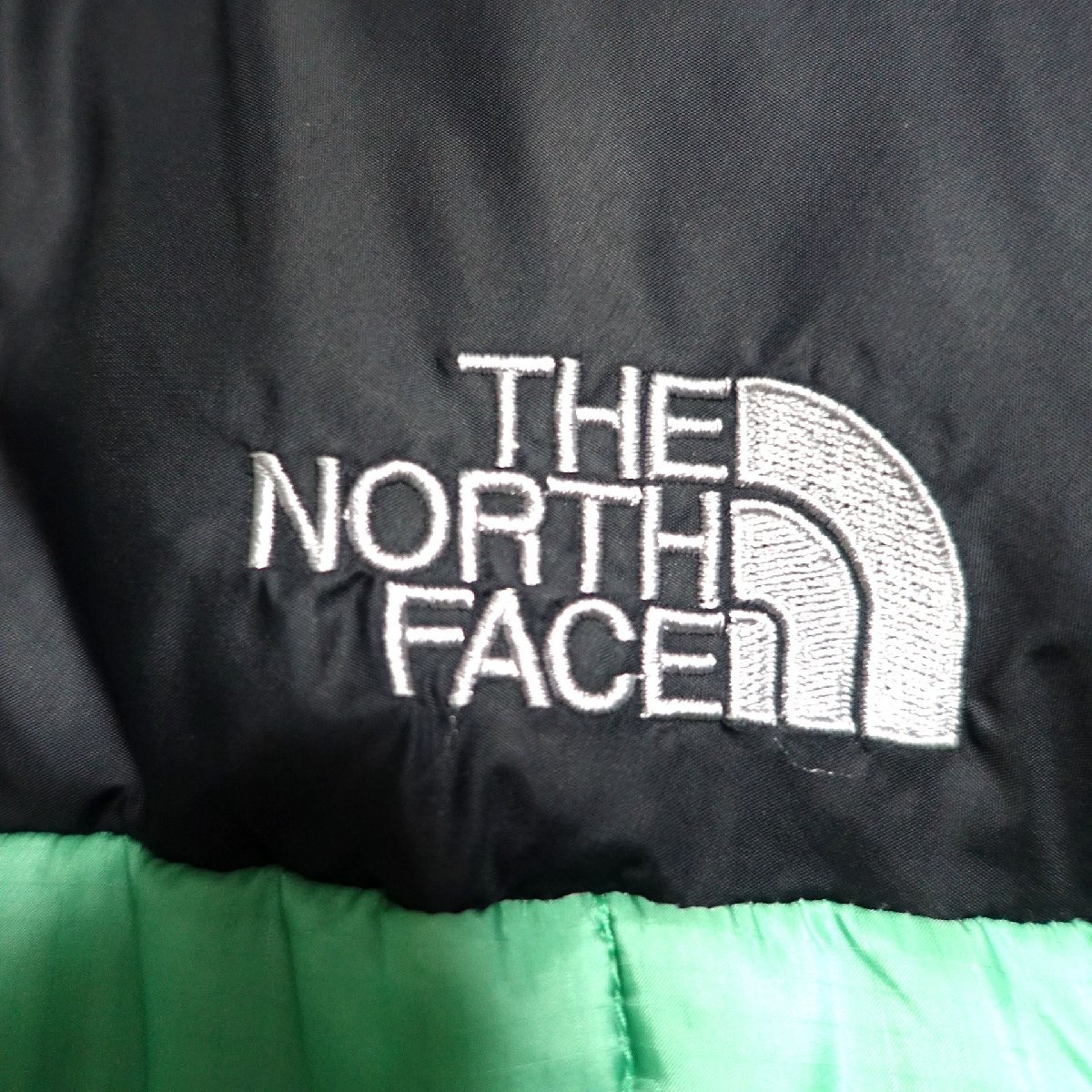 THE NORTH FACE ノースフェイス サミットシリーズ ローツェ ダウンジャケット 800FP メンズ Mサイズ 正規品 グリーン Z1152_画像4