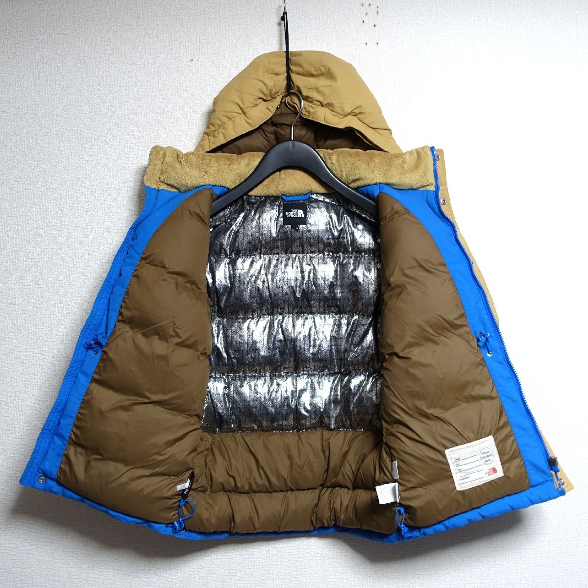 THE NORTH FACE ノースフェイス ダウンジャケット キッズ 130サイズ 正規品 ブルー Z1155_画像3