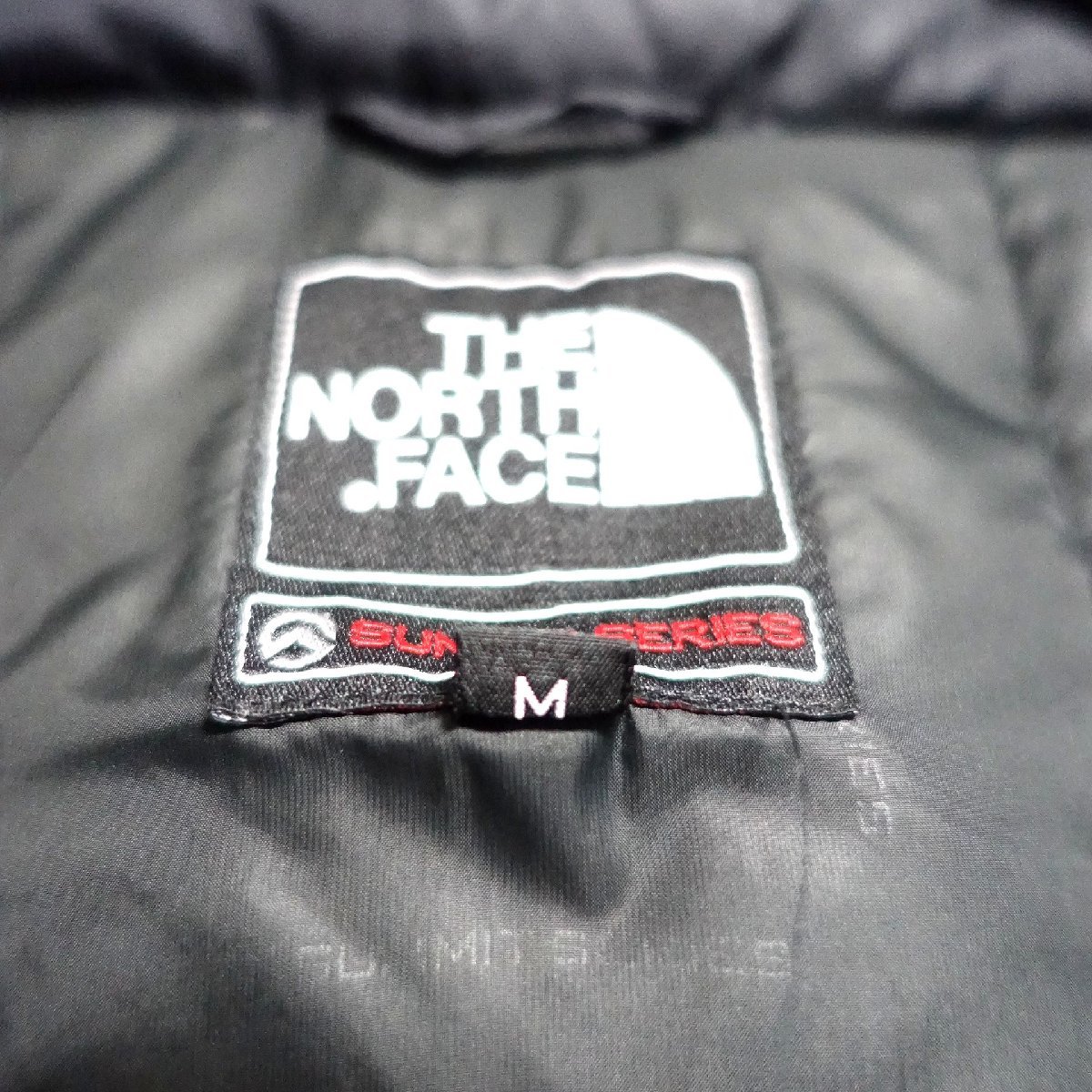 THE NORTH FACE ノースフェイス サミットシリーズ ローツェ ダウンジャケット 800FP メンズ Mサイズ 正規品 ブラック Z1174_画像7