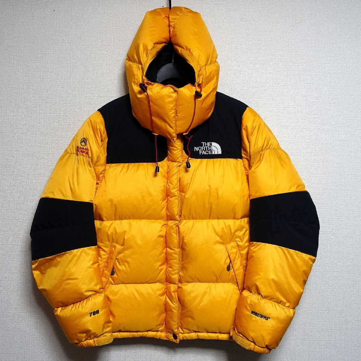 THE NORTH FACE ノースフェイス サミットシリーズ バルトロ ダウンジャケット 700FP レディース XLサイズ 正規品 イエロー Z584_画像1