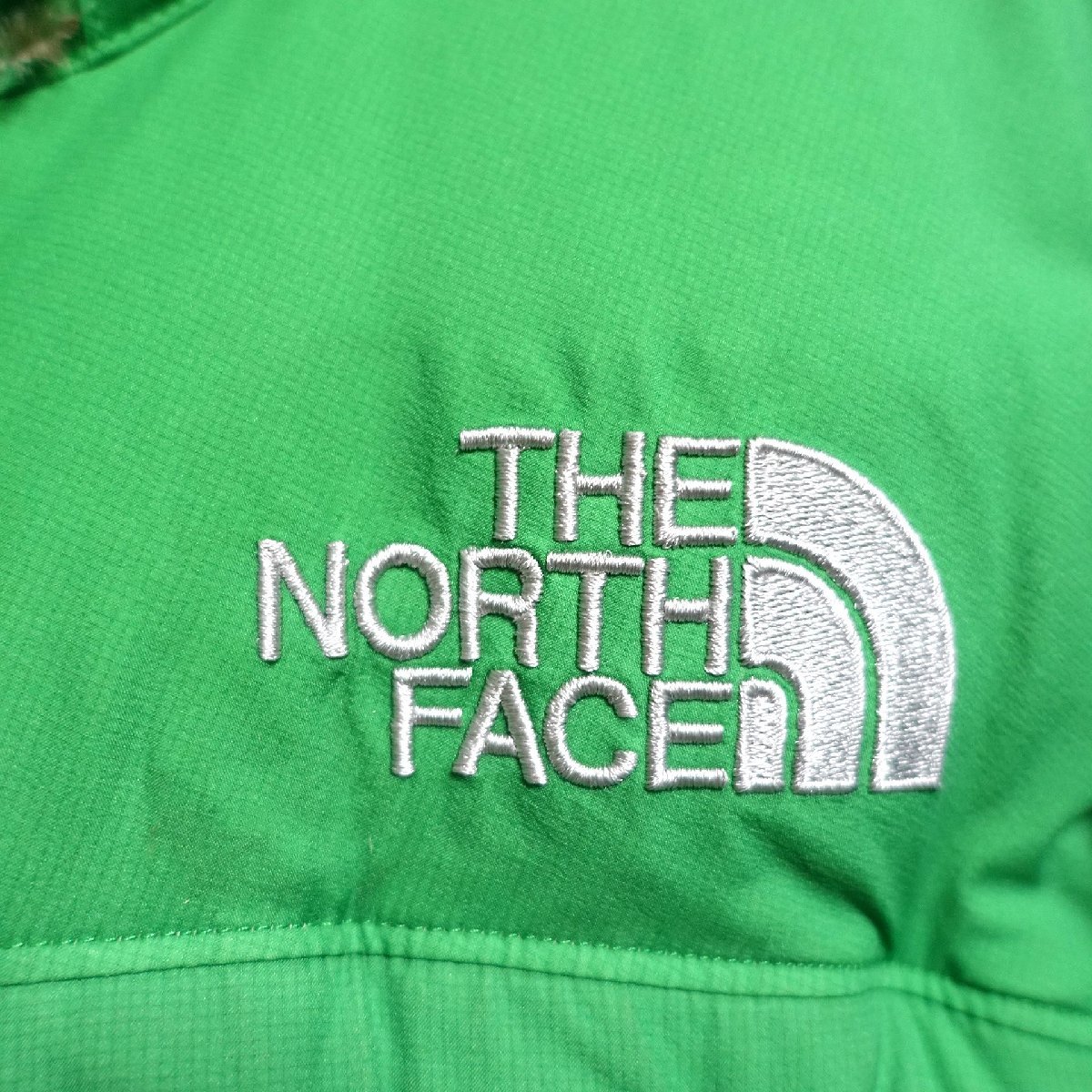 THE NORTH FACE ノースフェイス サミットシリーズ ヒマラヤンパーカ ダウンジャケット 800FP メンズ Sサイズ 正規品 グリーン Z1202_画像4