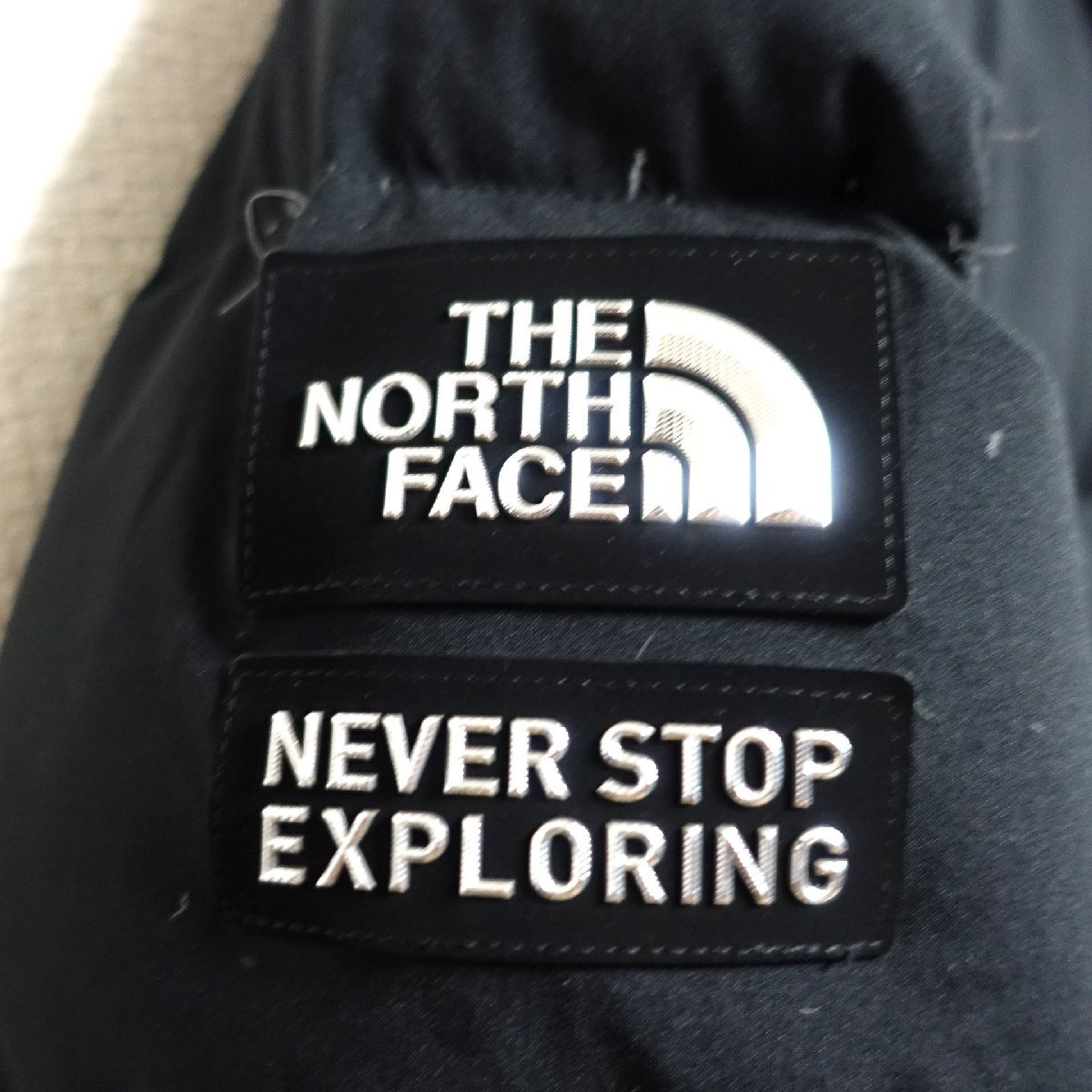 THE NORTH FACE ノースフェイス ドライベント ダウンコート ロング ダウンジャケット メンズ Lサイズ 正規品 ブラック Z1223_画像5