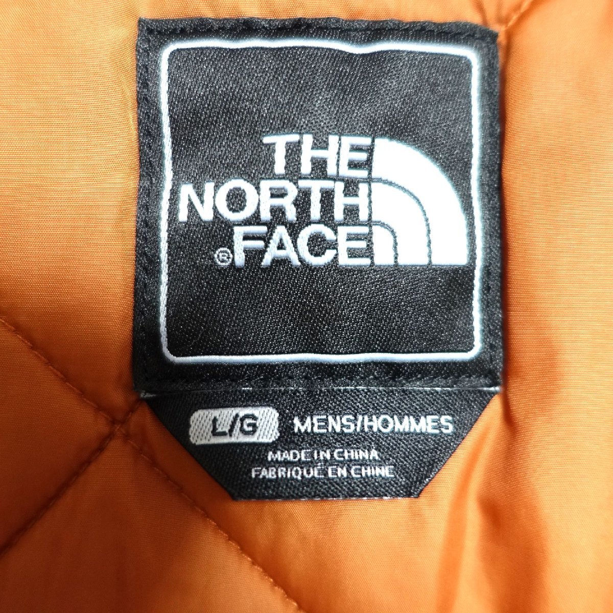 THE NORTH FACE ノースフェイス 中綿ジャケット メンズ Lサイズ 正規品 ブラック Z1396_画像5