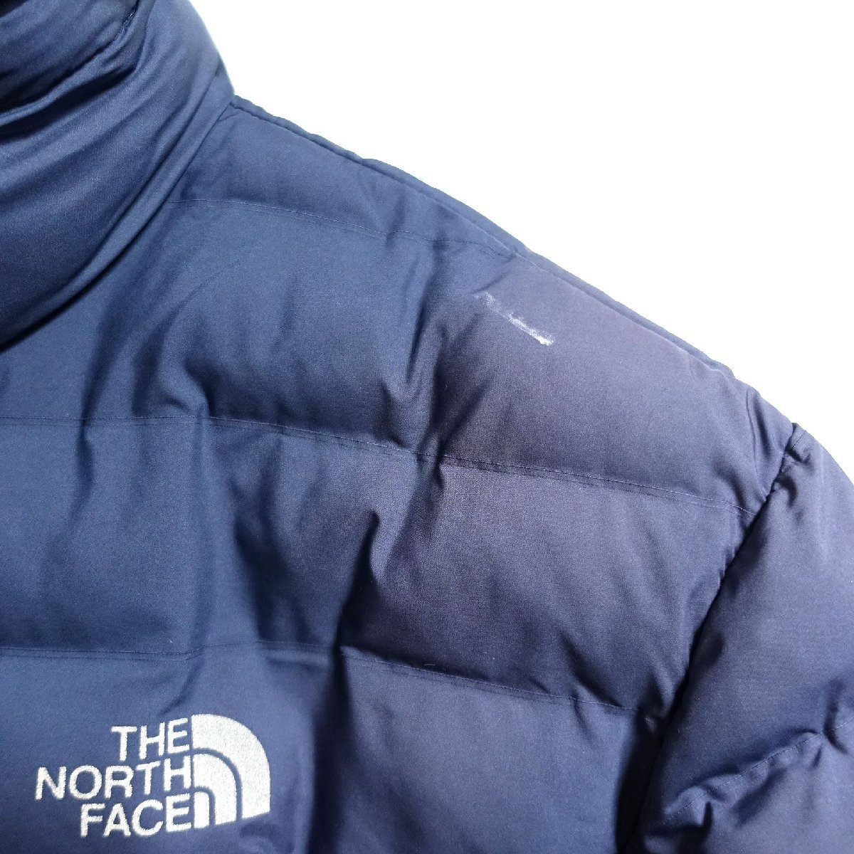 THE NORTH FACE ノースフェイス 中綿ジャケット メンズ 2XLサイズ 正規品 ネイビー ブルー Z1399_画像8