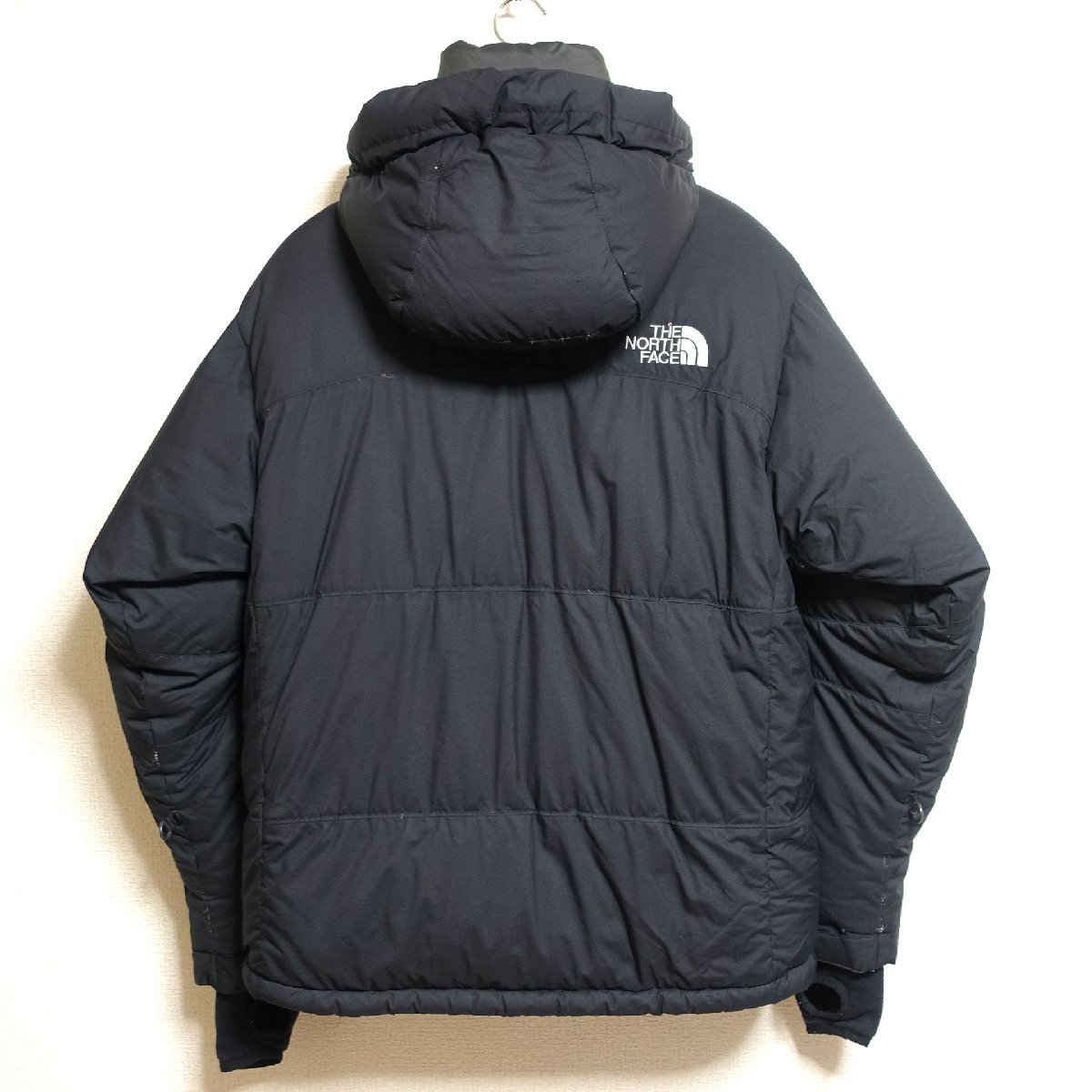 THE NORTH FACE ノースフェイス サミットシリーズ ヒマラヤン パーカ ダウンジャケット 800FP メンズ Mサイズ 正規品 ブラック Z1543_画像2