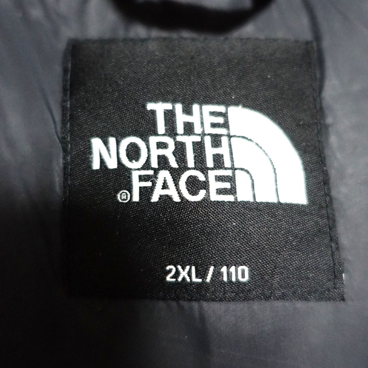 THE NORTH FACE ノースフェイス ドライベント ダウンコート ロング ダウンジャケット メンズ 2XLサイズ 正規品 ブラック Z1561_画像6