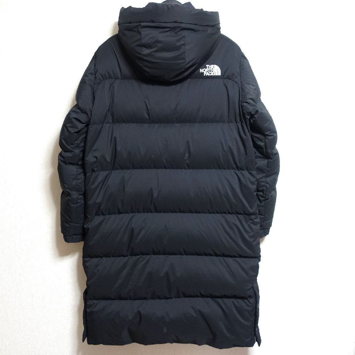 THE NORTH FACE ノースフェイス ドライベント ダウンコート ロング ダウンジャケット メンズ 2XLサイズ 正規品 ブラック Z1561_画像2