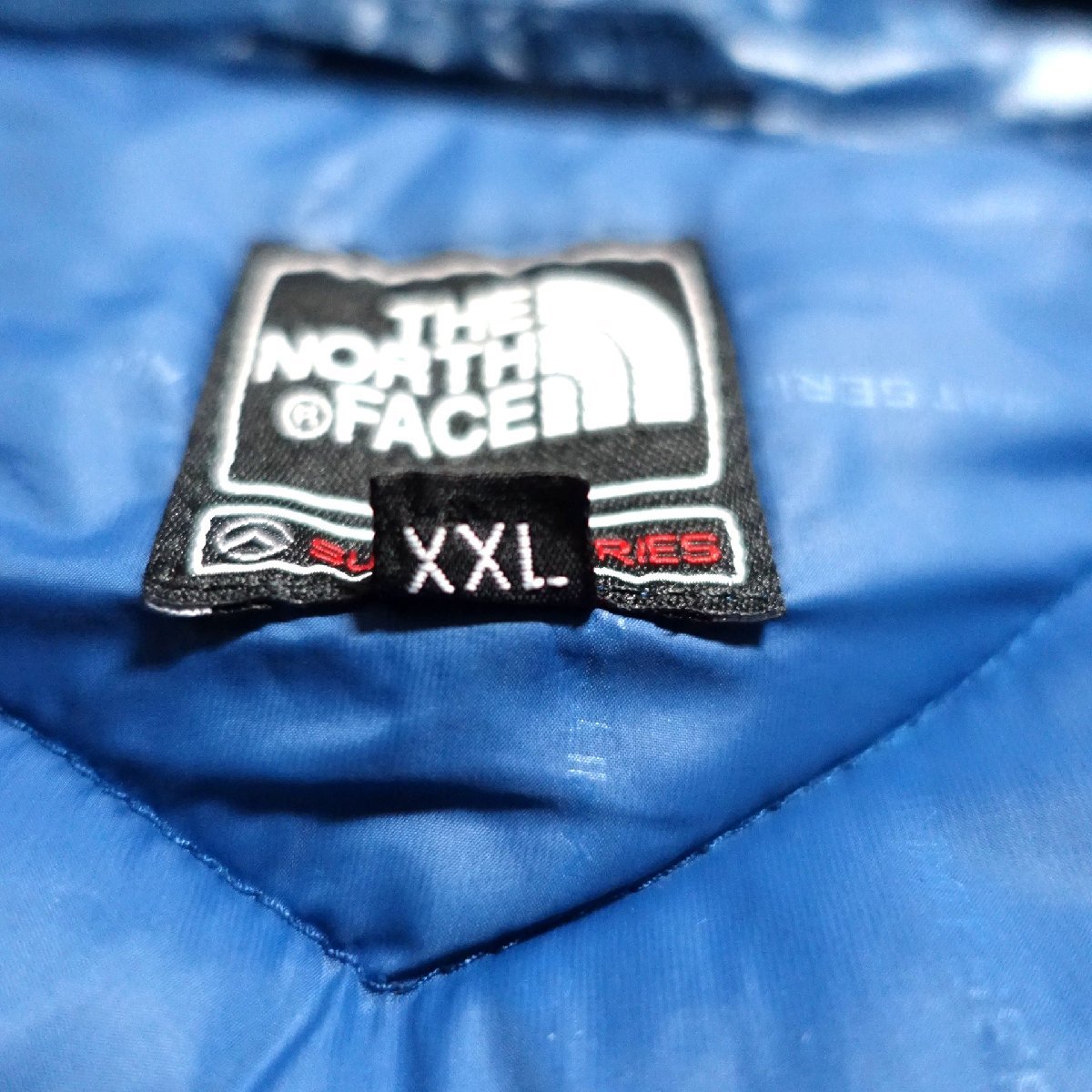 THE NORTH FACE ノースフェイス サミットシリーズ ダウンジャケット 800FP レディース XXLサイズ 正規品 ブルー Z1625_画像6
