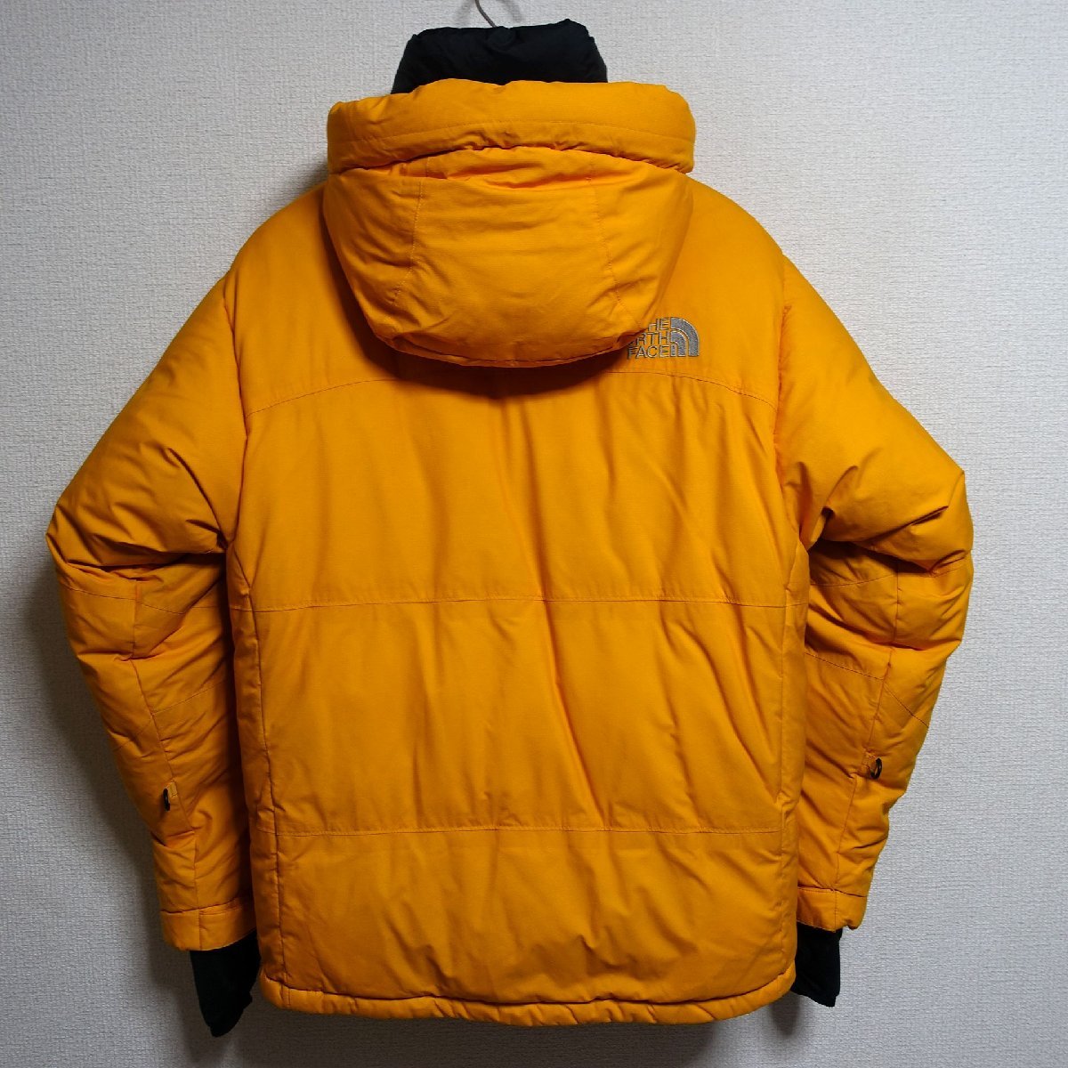 THE NORTH FACE ノースフェイス サミットシリーズ ヒマラヤン パーカ ダウンジャケット 800FP メンズ Sサイズ 正規品 イエロー Z1372_画像2