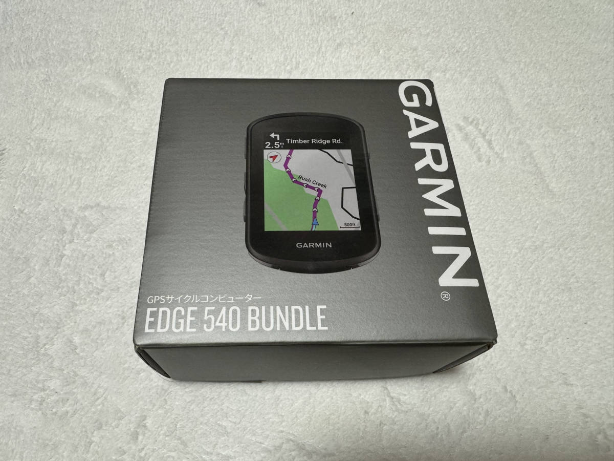 未使用品 GARMIN EDGE540 ガーミン サイクルコンピューター エッジ バンドル版 本体/備品のみ