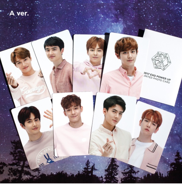 【公式】EXO POWER UP LIMITED PHOTO CARD★スホ　Aバージョン　限定　非売品　フォトカード　トレカ　SM SUM　韓国_※参考：オフィシャルイメージより