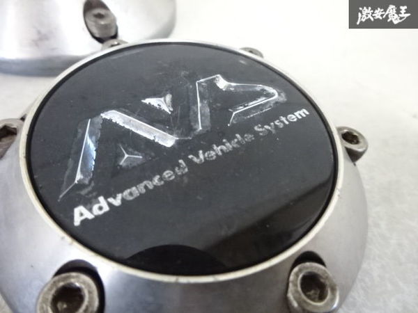 YOKOHAMA ヨコハマタイヤ AVS ホイール センター キャップ 4個 ボルト付き 外径 68㎜ 即納 訳有品 在庫有 棚9-3-Ｊ_画像6