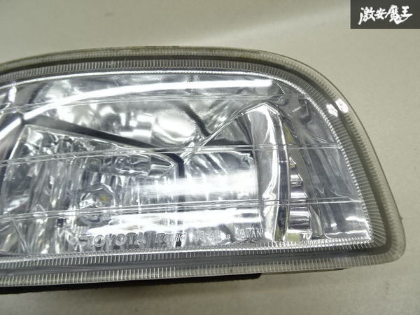  Toyota original MCV21W Mark 2 Mark II Qualis foglamp light foglamp right right side driver`s seat side KOITO 33-48 shelves 13-4