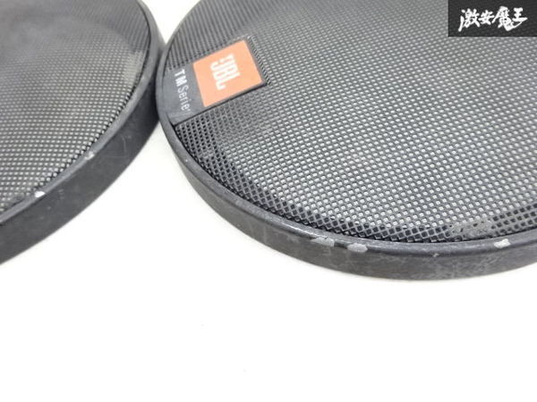 JBL TM SERIES 汎用 スピーカーカバー メッシュカバー フタ 蓋 カバー 2個セット 直径：約17.6cm 内径：約14.5cm オーディオ 即納 棚9-4-H_画像2