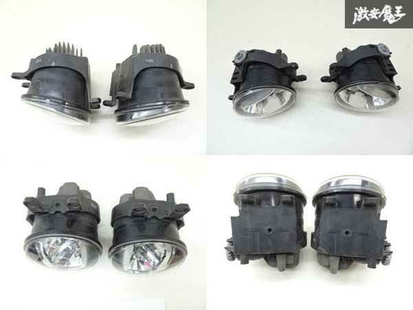 トヨタ 純正 NHP10 アクア LED フォグライト フォグランプ 左右セット KOITO 48-150 LED点灯OK 訳有品 棚11-1_画像6