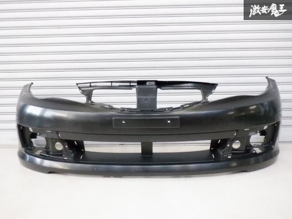 未使用 スバル 純正 GRB インプレッサWRX STI 前期 フロントバンパー 57704FG060 未塗装品 ウォッシャー穴無し GRF 即納 棚2F-F-2_画像1