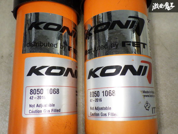 KONI コニ FET アルファロメオ GTV 3.0 V6 24V 916系 1999年 KONIサスペンション用 リア ショック アブソーバー 2本 8050 1068 棚20-1_画像3