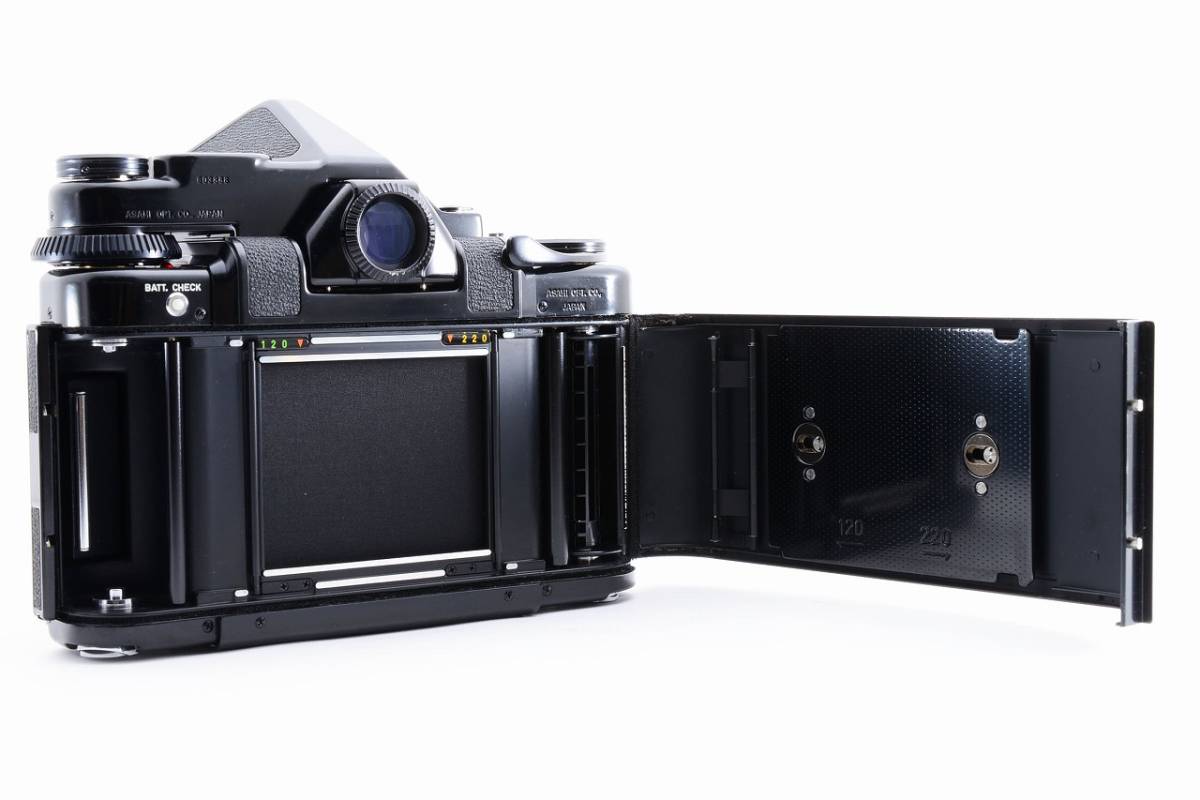 14007 極上品 PENTAX 67 ペンタックス 6×7 中判フィルムカメラ モルトも交換済み！_画像9